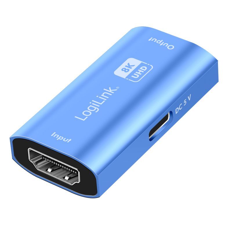 Logilink HD0064 HDMI repeater 20m Blue Logilink HD0064 HDMI repeater 20m Blue