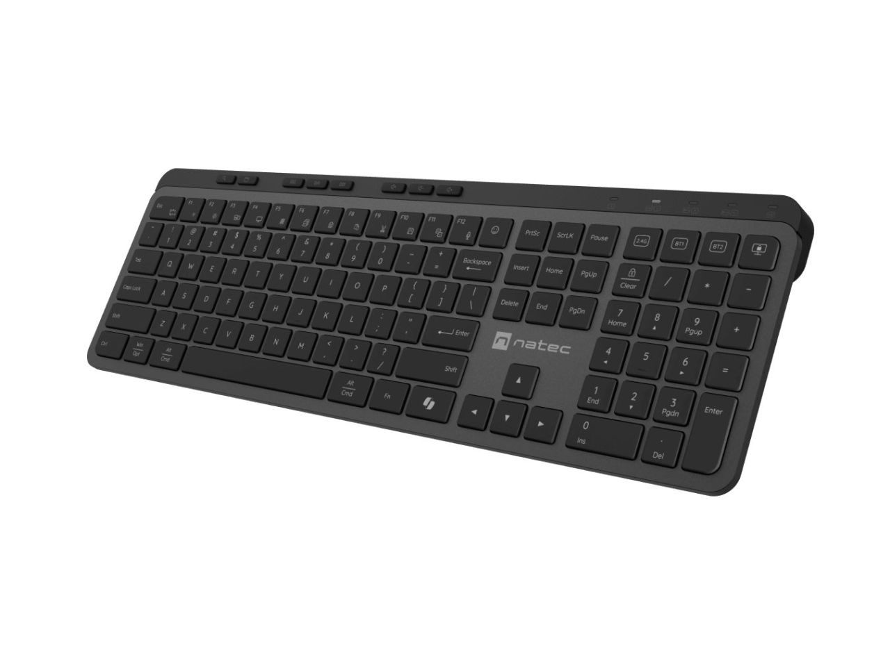natec Medusa Wireless Bluetooth Keyboard Black US natec Medusa Wireless Bluetooth Keyboard Black US