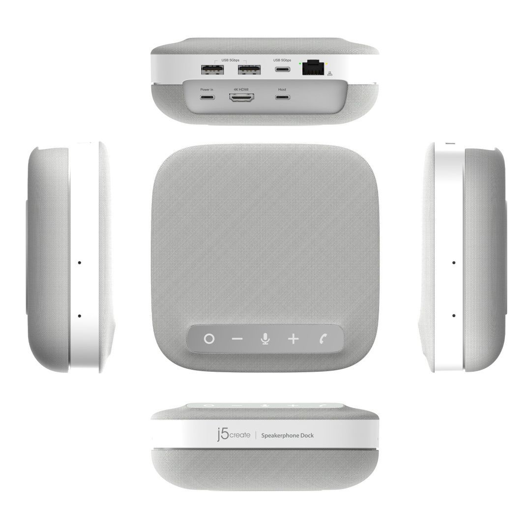 j5create USB-C 4K Speakerphone Dock j5create USB-C 4K Speakerphone Dock