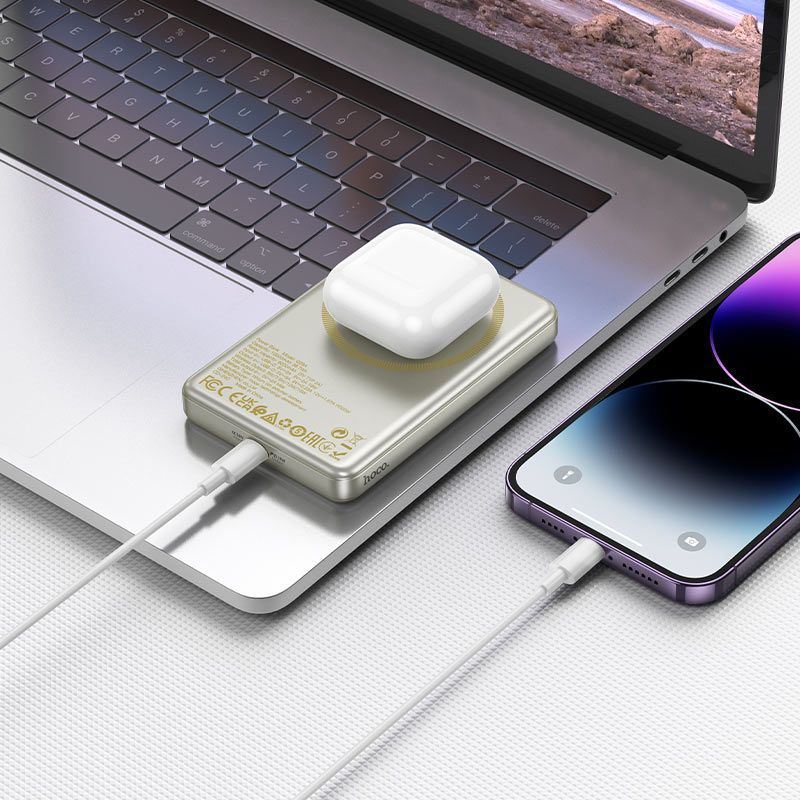 Hoco Q26A Joy 10000mAh PowerBank Titanium Gold Hoco Q26A Joy 10000mAh PowerBank Titanium Gold