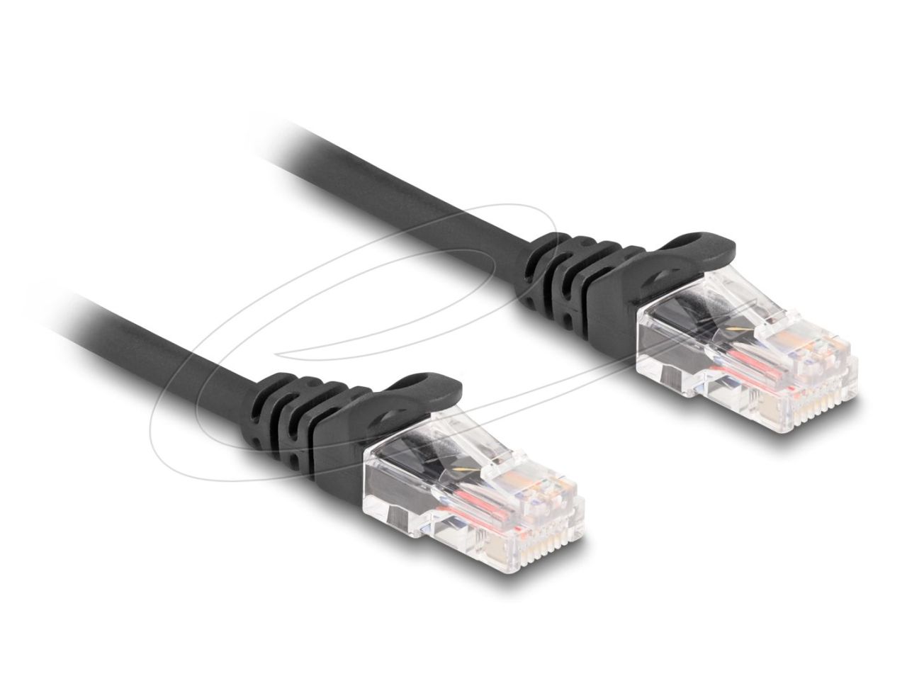 DeLock CAT5e U-UTP Patch Cable 1m Black