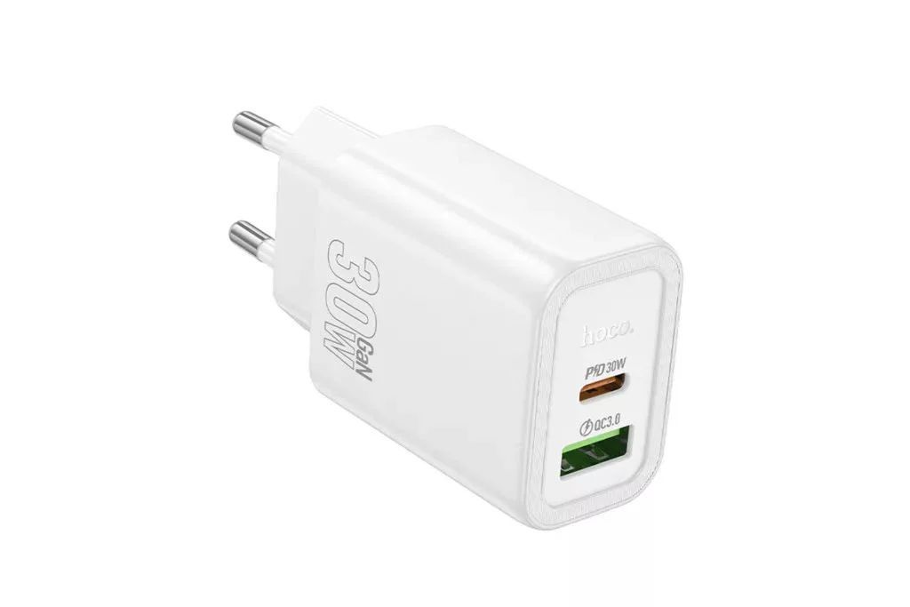 Hoco N63 Gentle Wall Charger White Hoco N63 Gentle Wall Charger White
