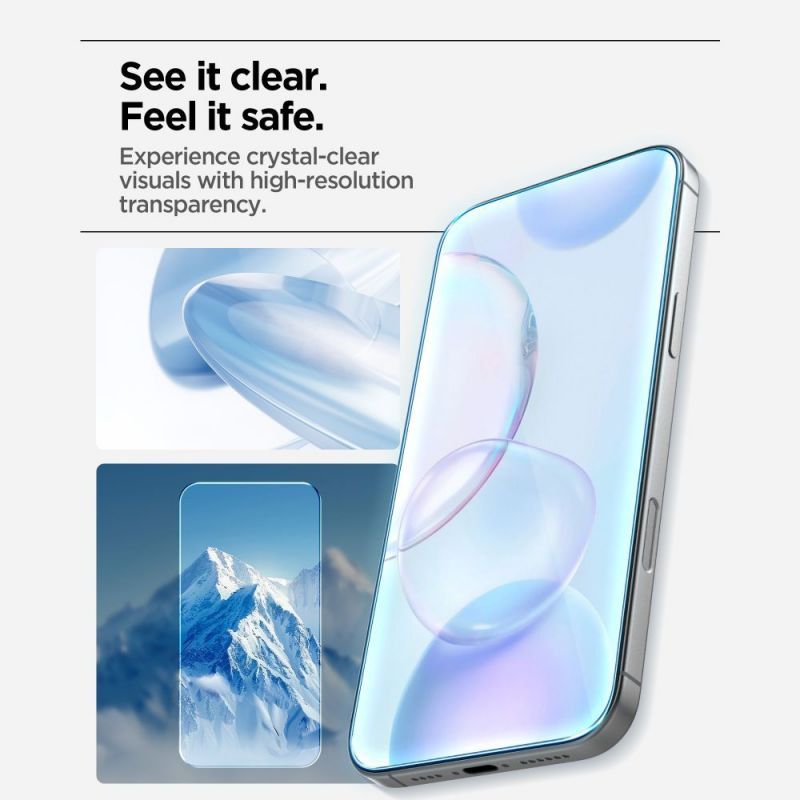 Spigen Glass tR AlignMaster S for iPhone 17 Pro Max 3 Pack Spigen Glass tR AlignMaster S for iPhone 17 Pro Max 3 Pack