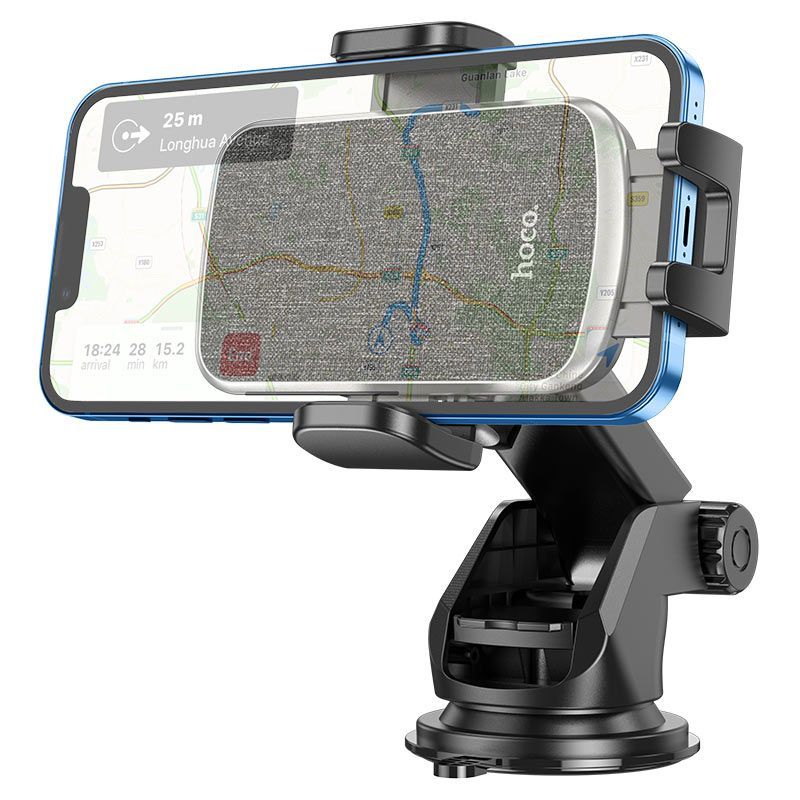 Hoco CA95 Polaris Car Phone Holder Black Hoco CA95 Polaris Car Phone Holder Black