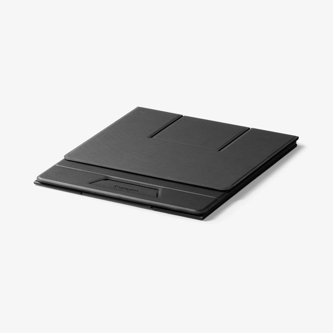 Spigen LD201-S10 Slim Fold Non Adhesive Laptop Stand Black Spigen LD201-S10 Slim Fold Non Adhesive Laptop Stand Black
