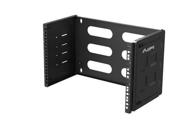 Lanberg Folding Bracket Wall-Mount 19" 6U 497X400/240 Black Lanberg Folding Bracket Wall-Mount 19" 6U 497X400/240 Black