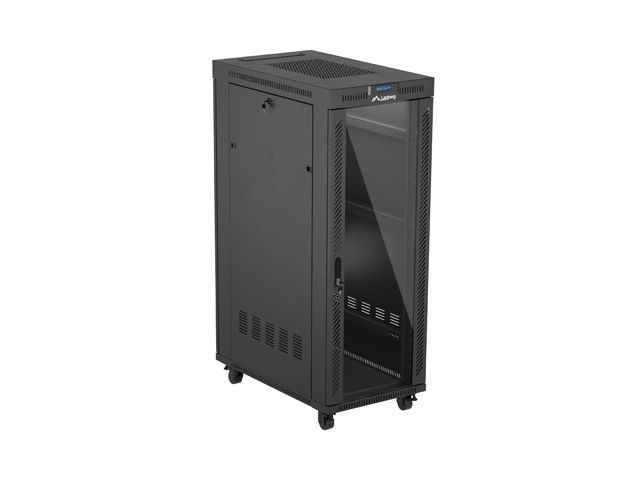 Lanberg 19" 32U Szabadon álló Rackszekrény Black