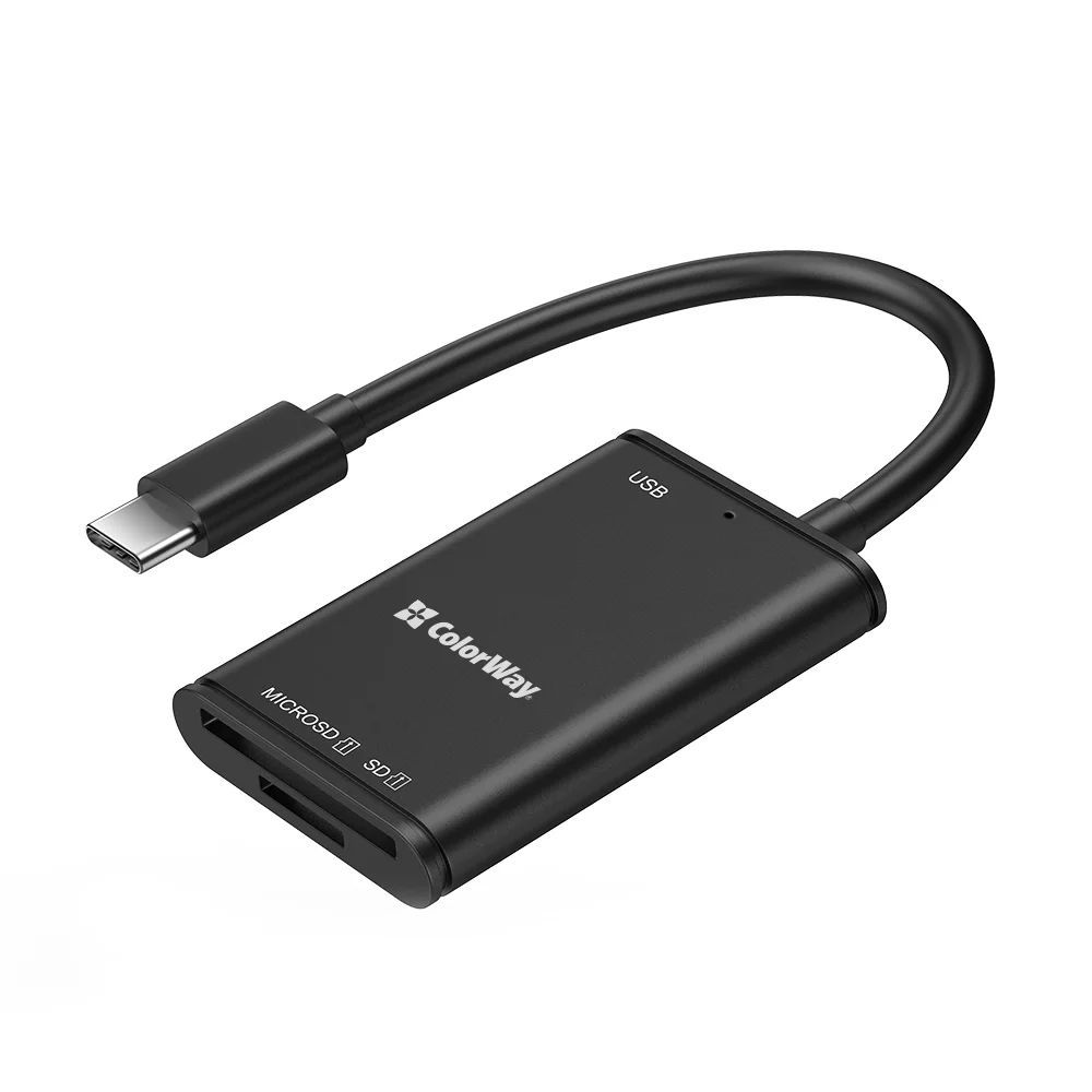 ColorWay CW-CR-02 Card Reader Black ColorWay CW-CR-02 Card Reader Black