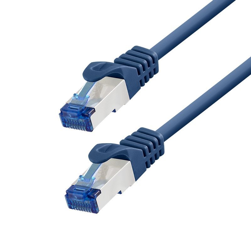 Logilink CAT6A S-FTP Patch Cable 0,25m Blue Logilink CAT6A S-FTP Patch Cable 0,25m Blue