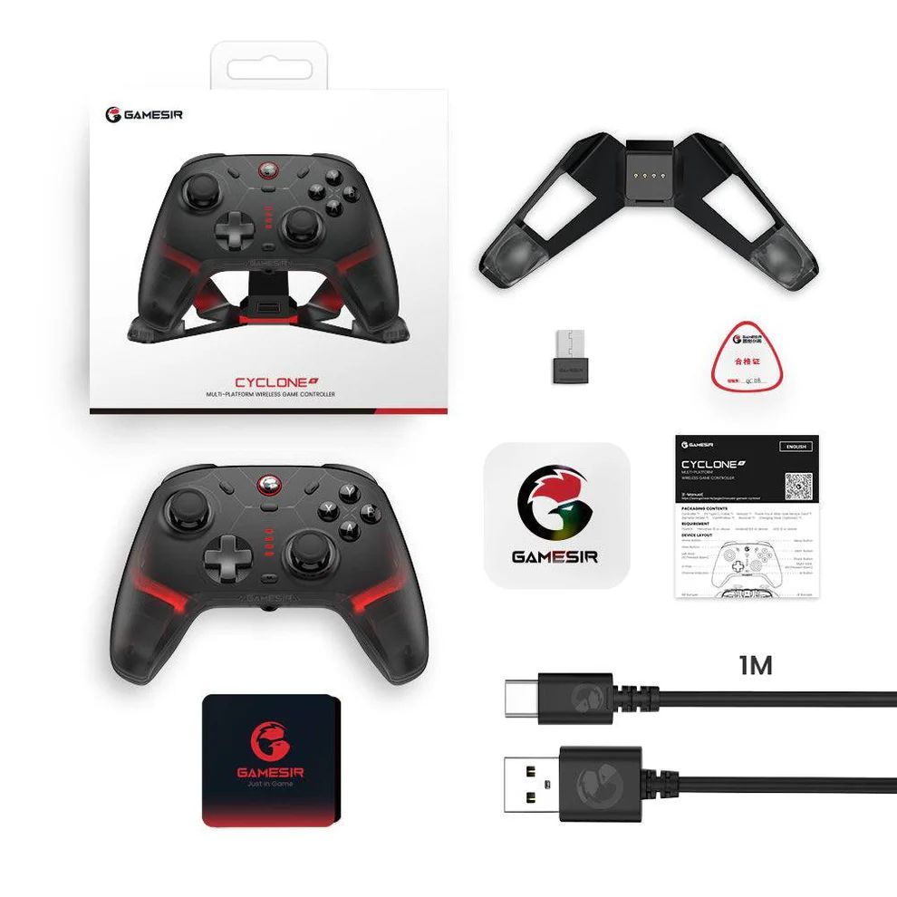 GameSir Cyclone 2 Wireless Bluetooth Gamepad Black GameSir Cyclone 2 Wireless Bluetooth Gamepad Black