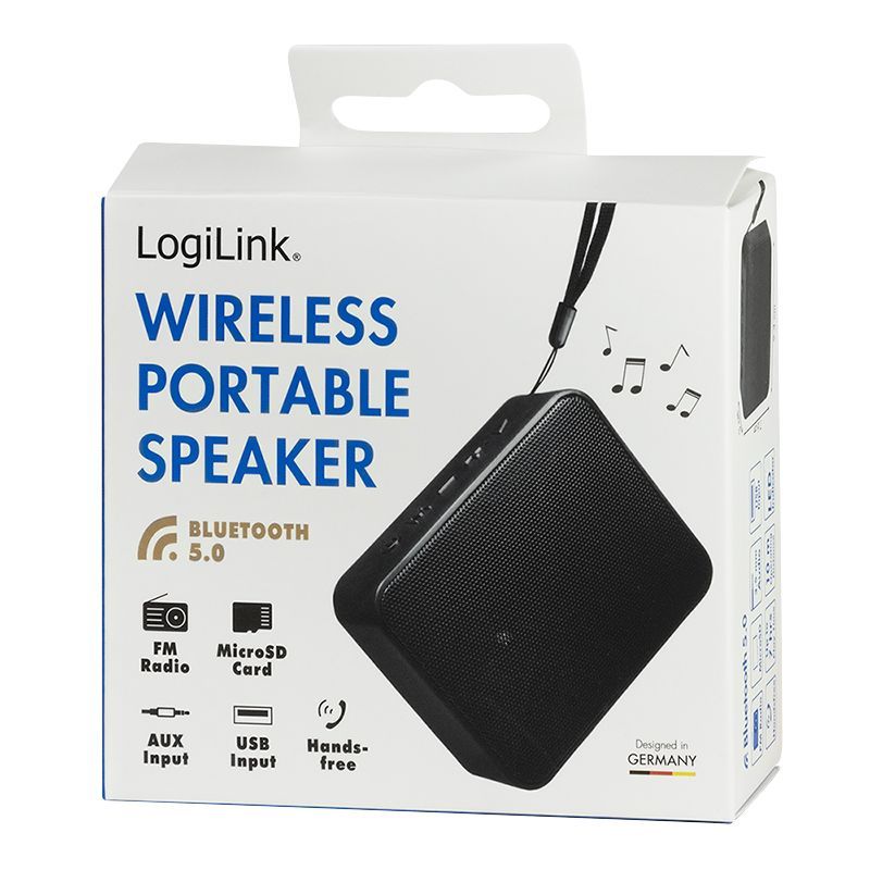 Logilink Compact BT 5.3 speaker Black