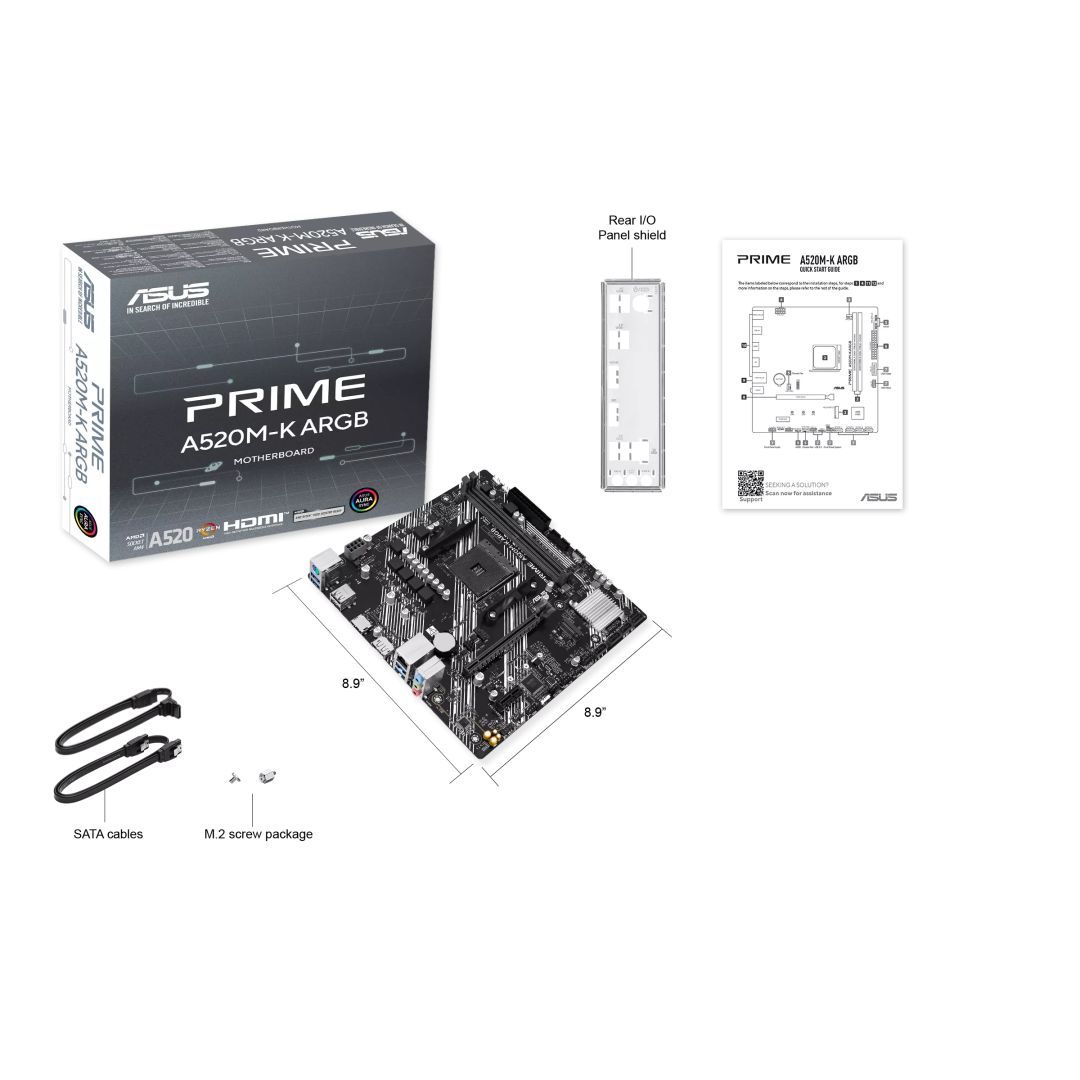 Asus PRIME A520M-K ARGB