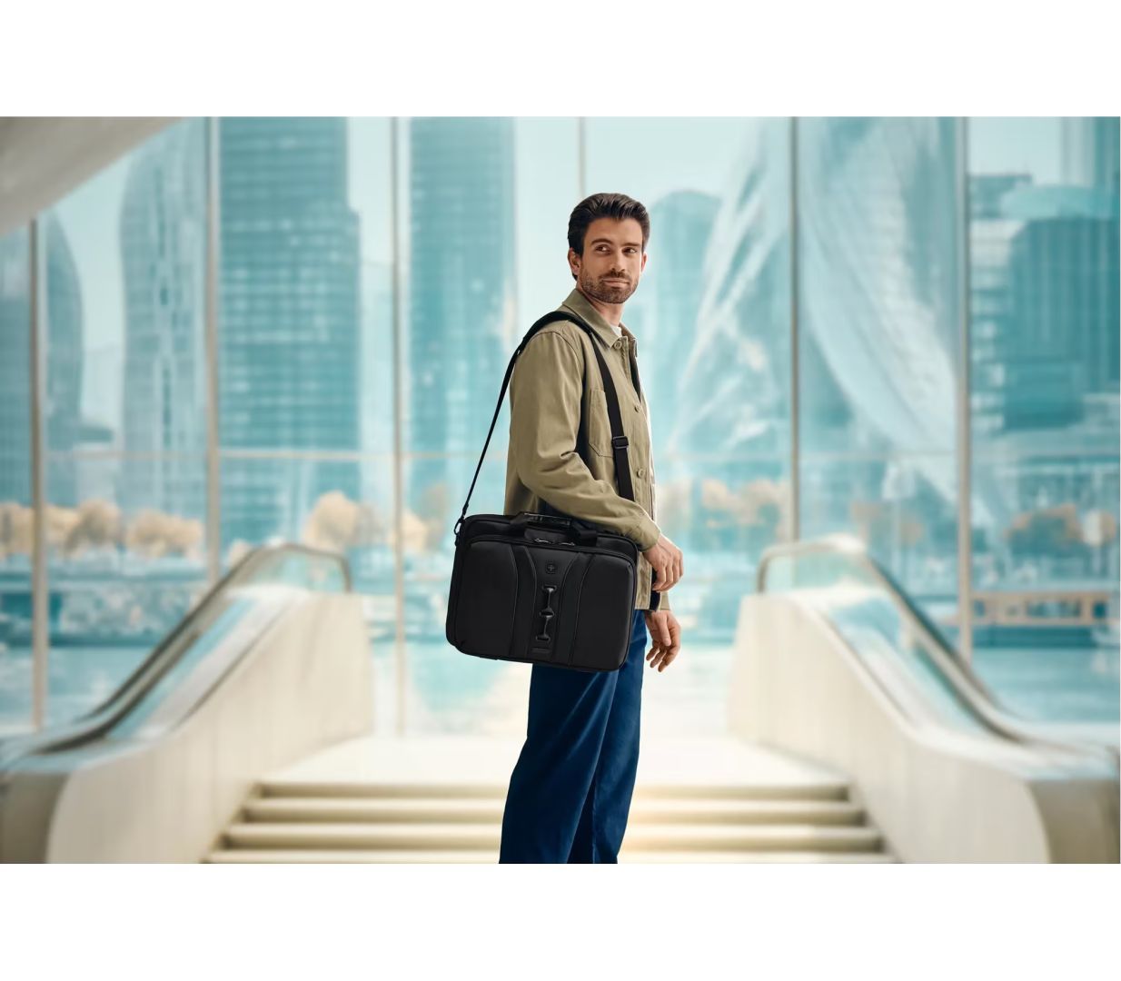 Wenger Legacy Briefcase 16" Black