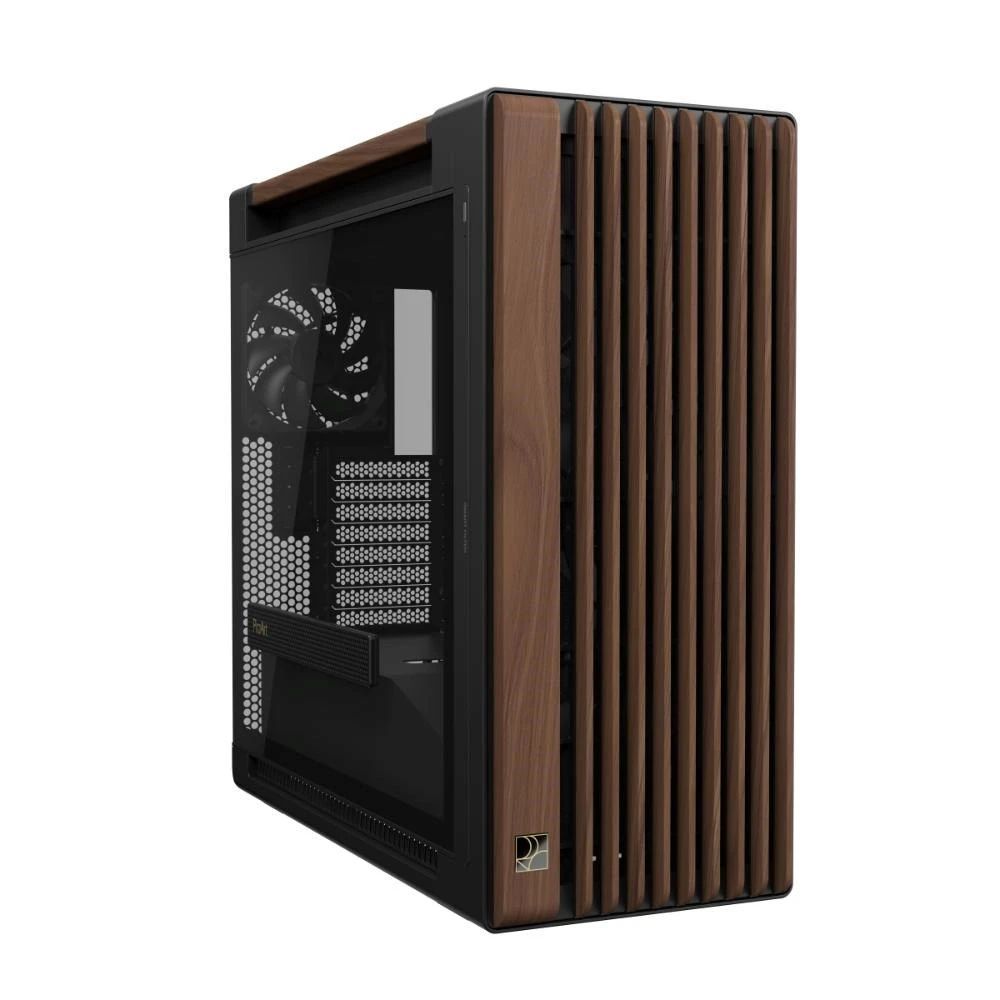 Asus Proart PA602 Tempered Glass Walnut Wood