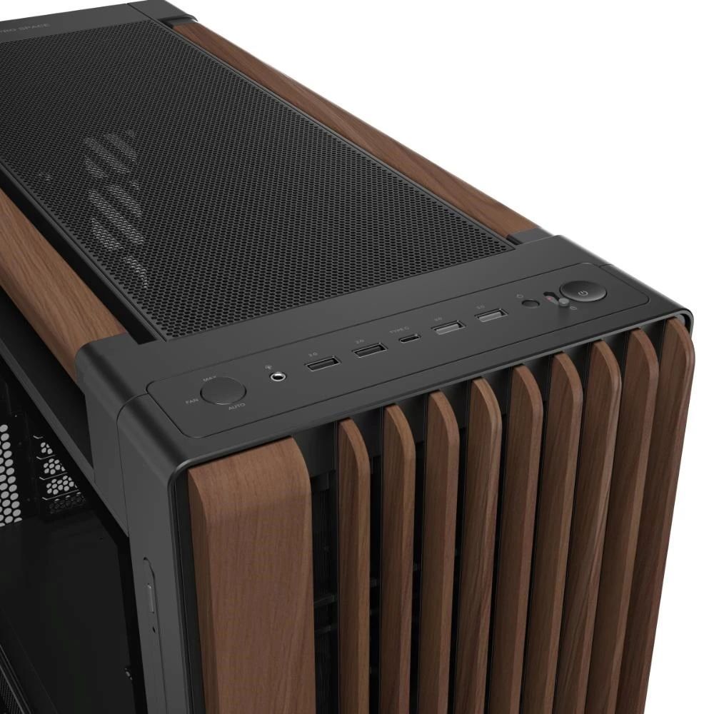 Asus Proart PA602 Tempered Glass Walnut Wood
