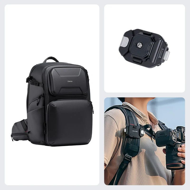 Ulanzi BP10 Hardshell Camera Backpack 35L Black Ulanzi BP10 Hardshell Camera Backpack 35L Black