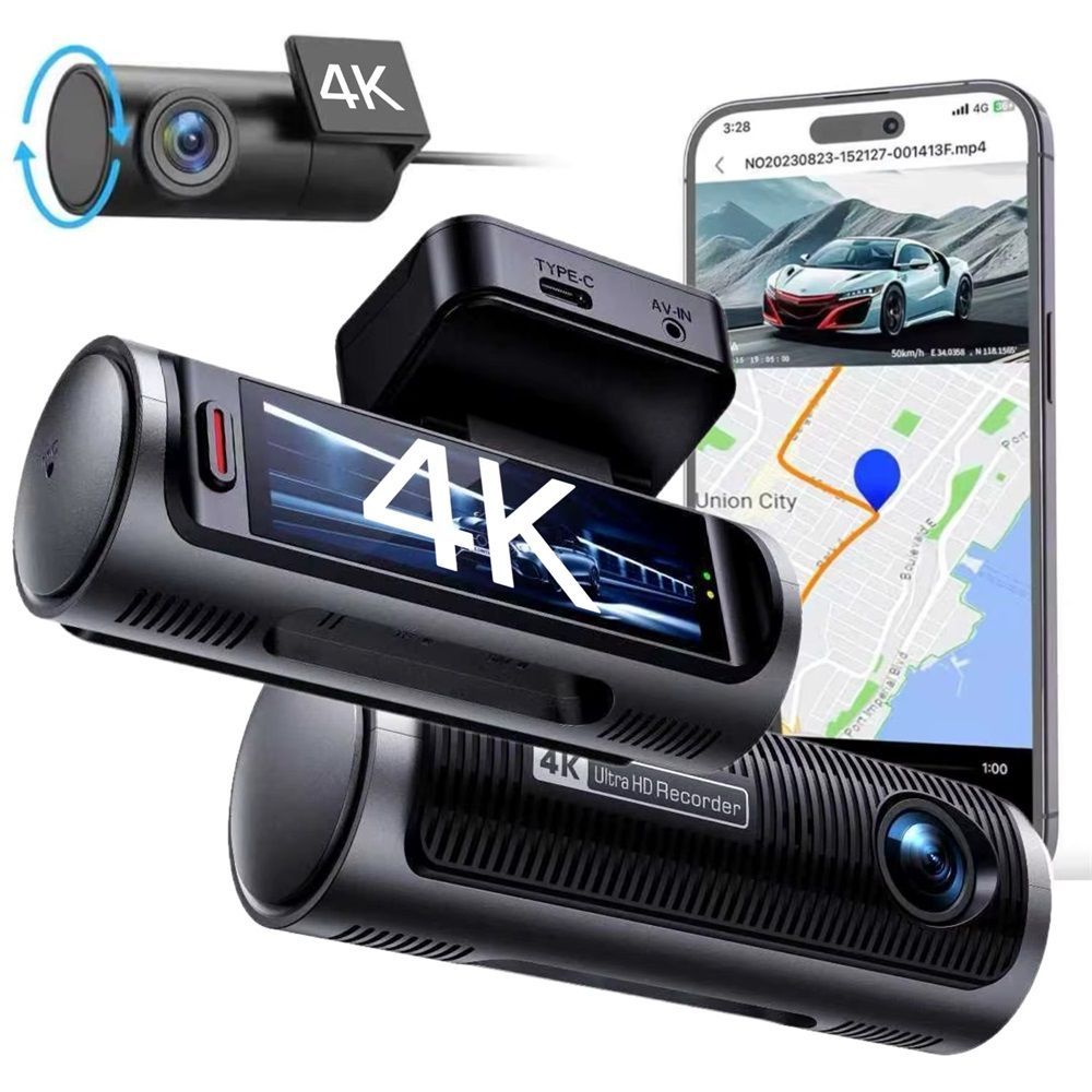 BlackBird L60 IPS 4K+4K Wifi Autós Kamera BlackBird L60 IPS 4K+4K Wifi Autós Kamera