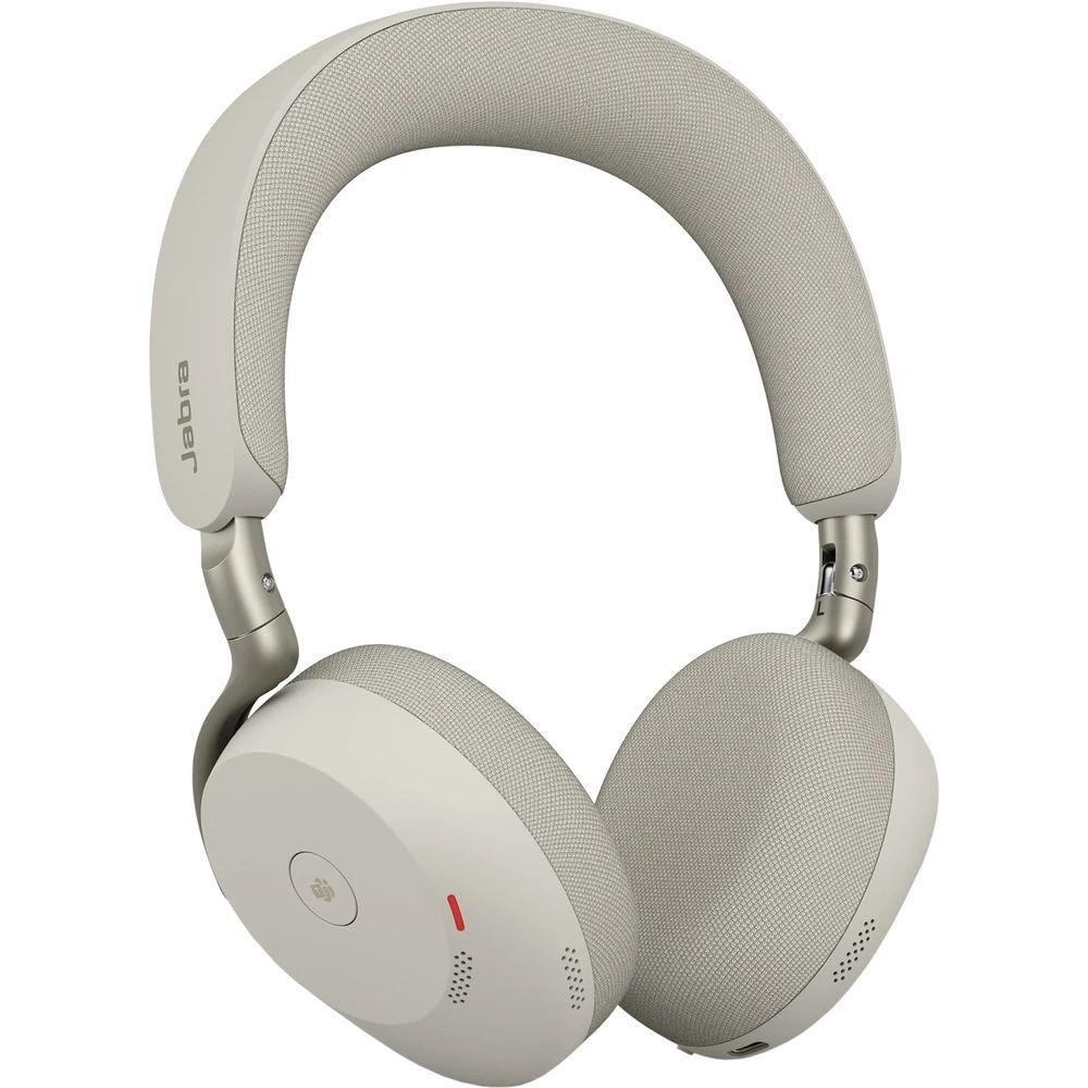 Jabra Evolve3 75 MS Stereo USB-C Wireless Bluetooth Headset Warm Gray