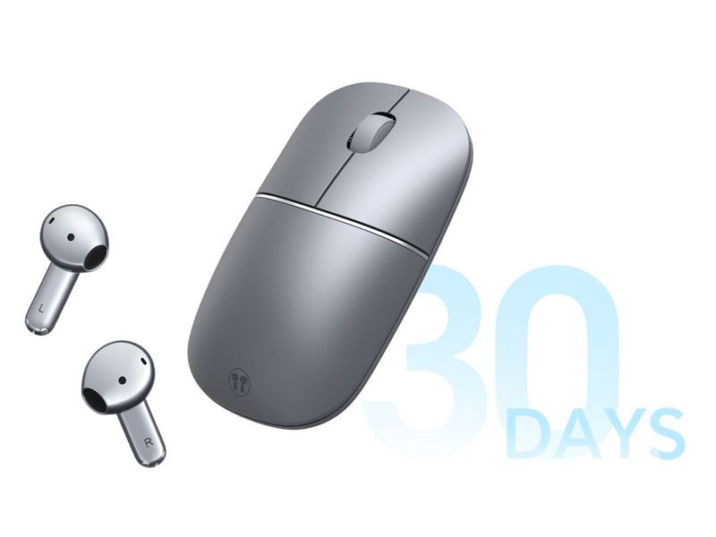 Honor Choice MouseBuds Pro Wireless Bluetooth Mouse+Headset Grey