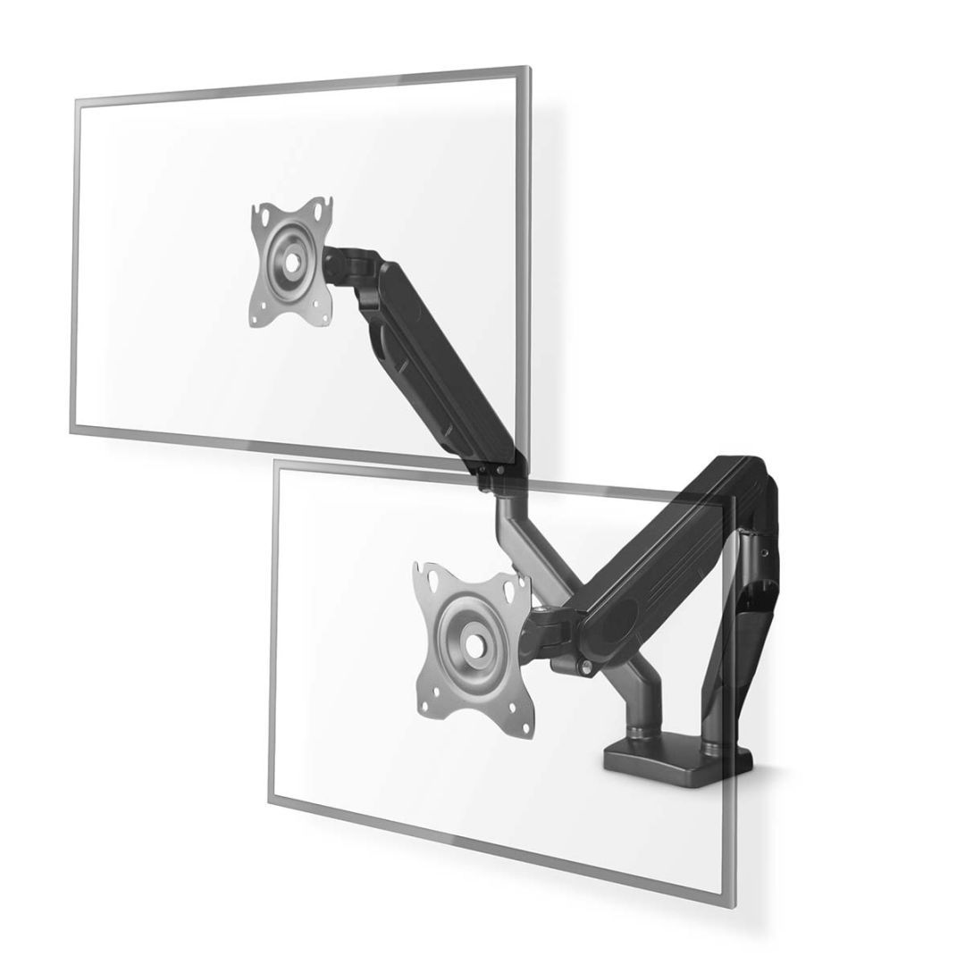 Nedis Gas Spring Desk Monitor Mount 15-32" Black Nedis Gas Spring Desk Monitor Mount 15-32" Black