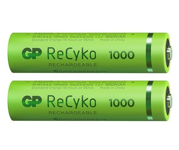 GP ReCyko 950mAh AAA Ni-MH akkumulátor 2db/csomag
