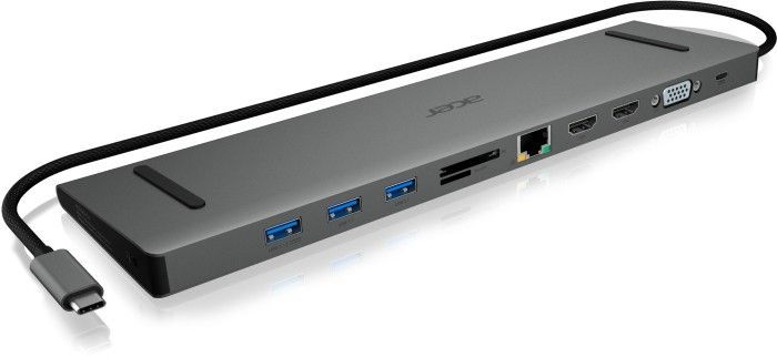 Acer USB Type-C Docking Station Silver Acer USB Type-C Docking Station Silver