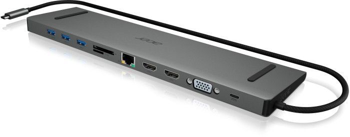 Acer USB Type-C Docking Station Silver Acer USB Type-C Docking Station Silver