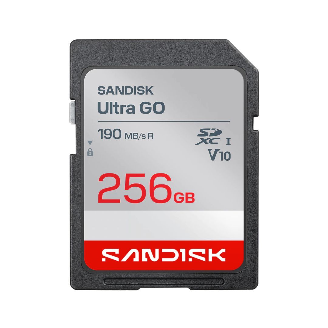 Sandisk 256GB SDXC Ultra GO UHS-I V10 Sandisk 256GB SDXC Ultra GO UHS-I V10