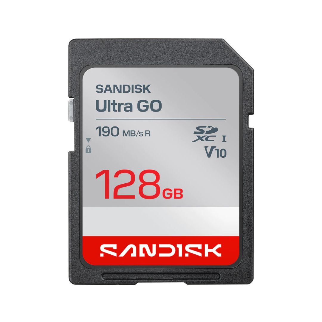 Sandisk 128GB SDXC Ultra GO UHS-I V10 Sandisk 128GB SDXC Ultra GO UHS-I V10