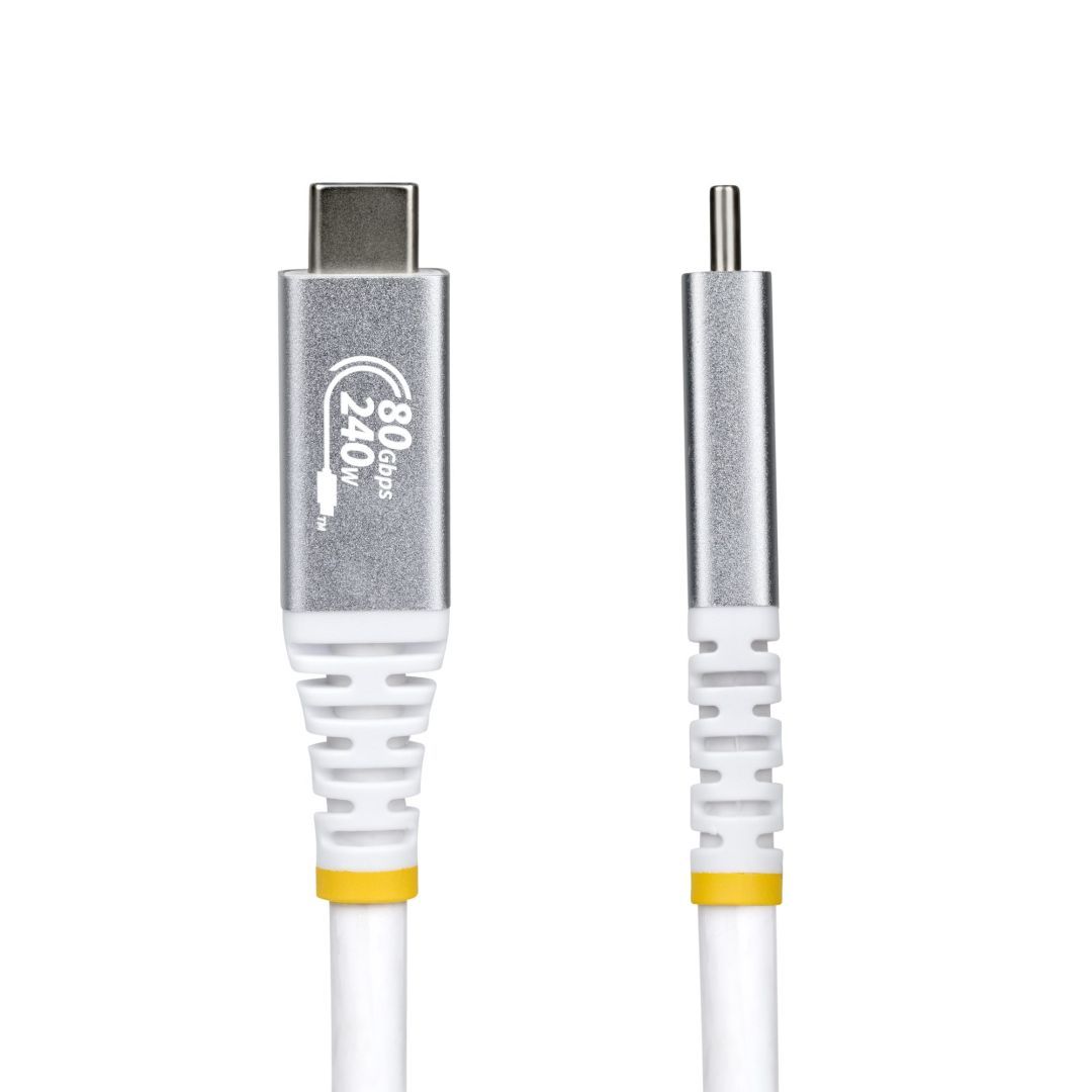Startech USB-C USB4 240W Cable 1,5m White