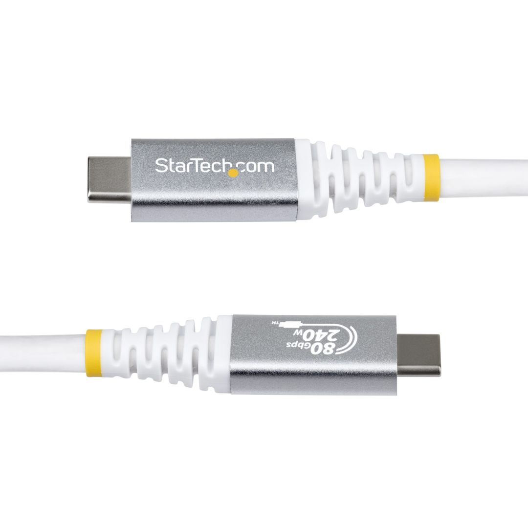 Startech USB-C USB4 240W Cable 1,5m White