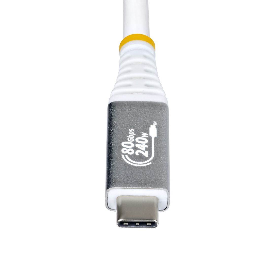 Startech USB-C USB4 240W Cable 1,5m White