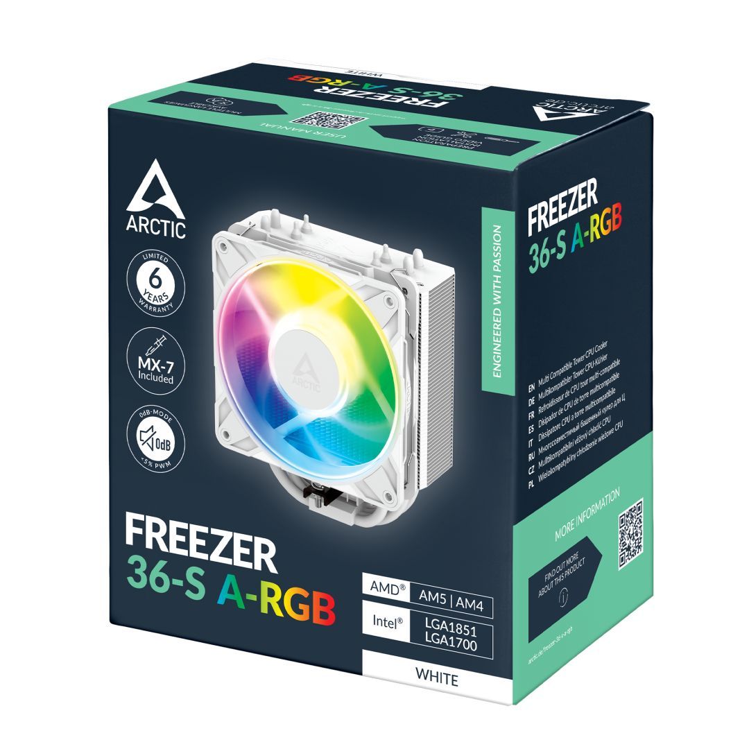 Arctic Freezer 36-S A-RGB White
