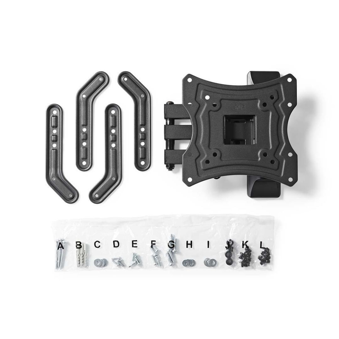 Nedis Full Motion TV Wall Mount 23-55" Black