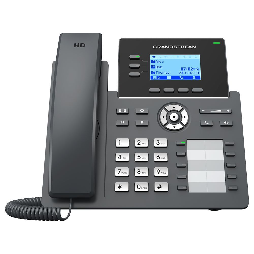 Grandstream GRP 2604P vonalas VoIP telefon Grandstream GRP 2604P vonalas VoIP telefon