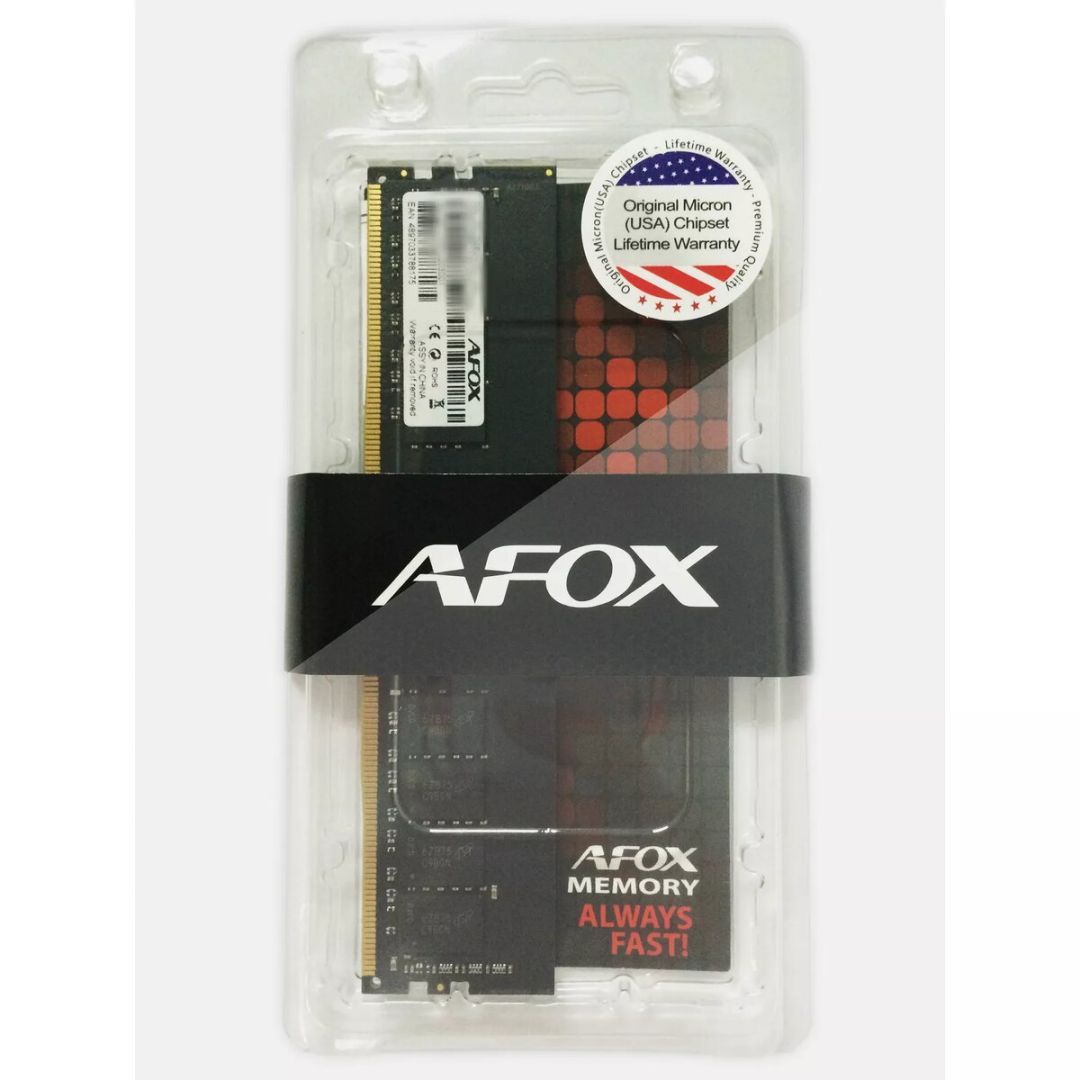 AFOX 4GB DDR4 2400MHz Black