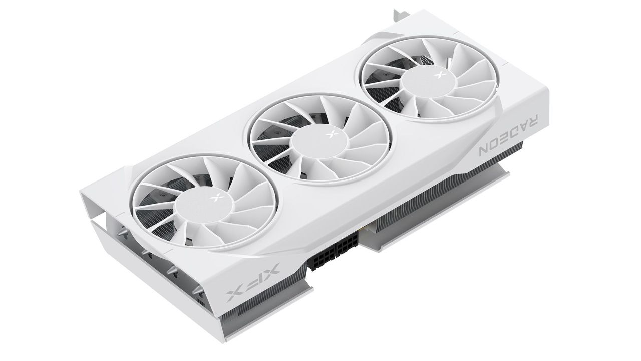 XFX RX9070GRE 12GB DDR6 Triple Fan Gaming Edition White