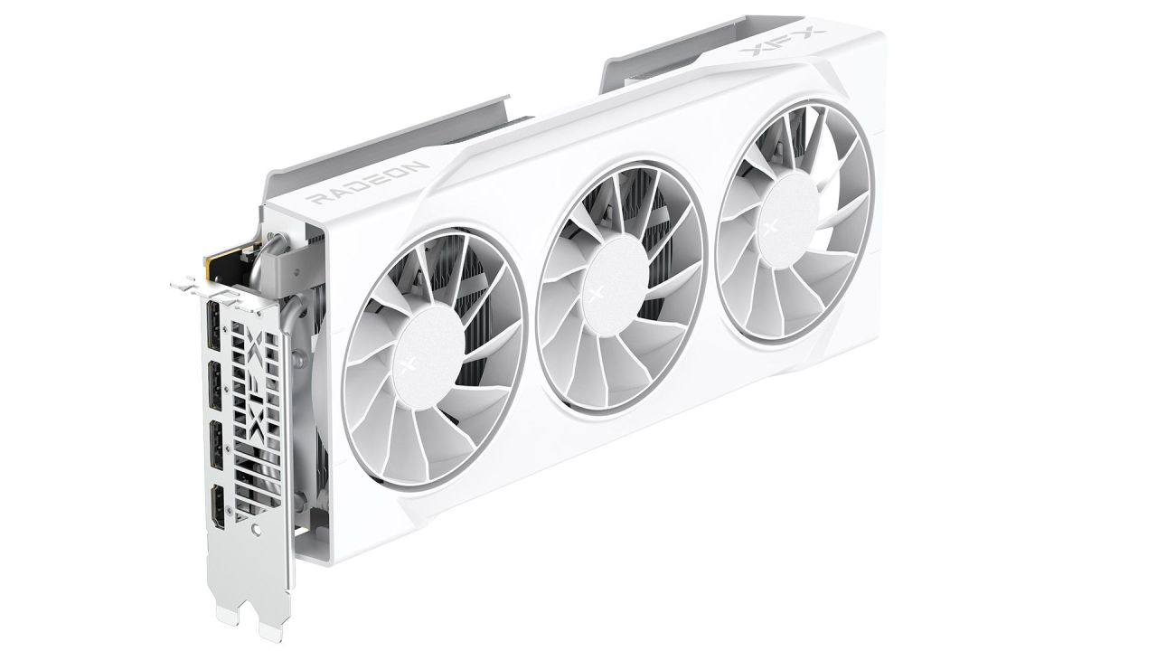 XFX RX9070GRE 12GB DDR6 Triple Fan Gaming Edition White