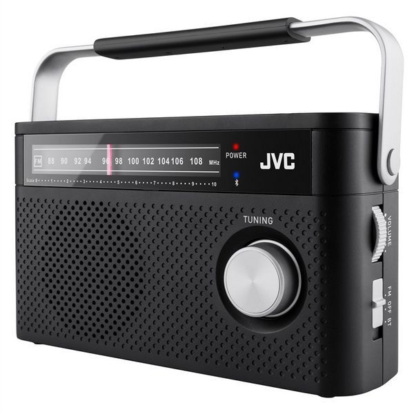 JVC RA-E315B Radio Black