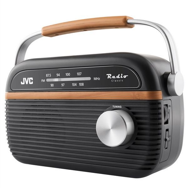 JVC RA-E215G Radio Black/Wood