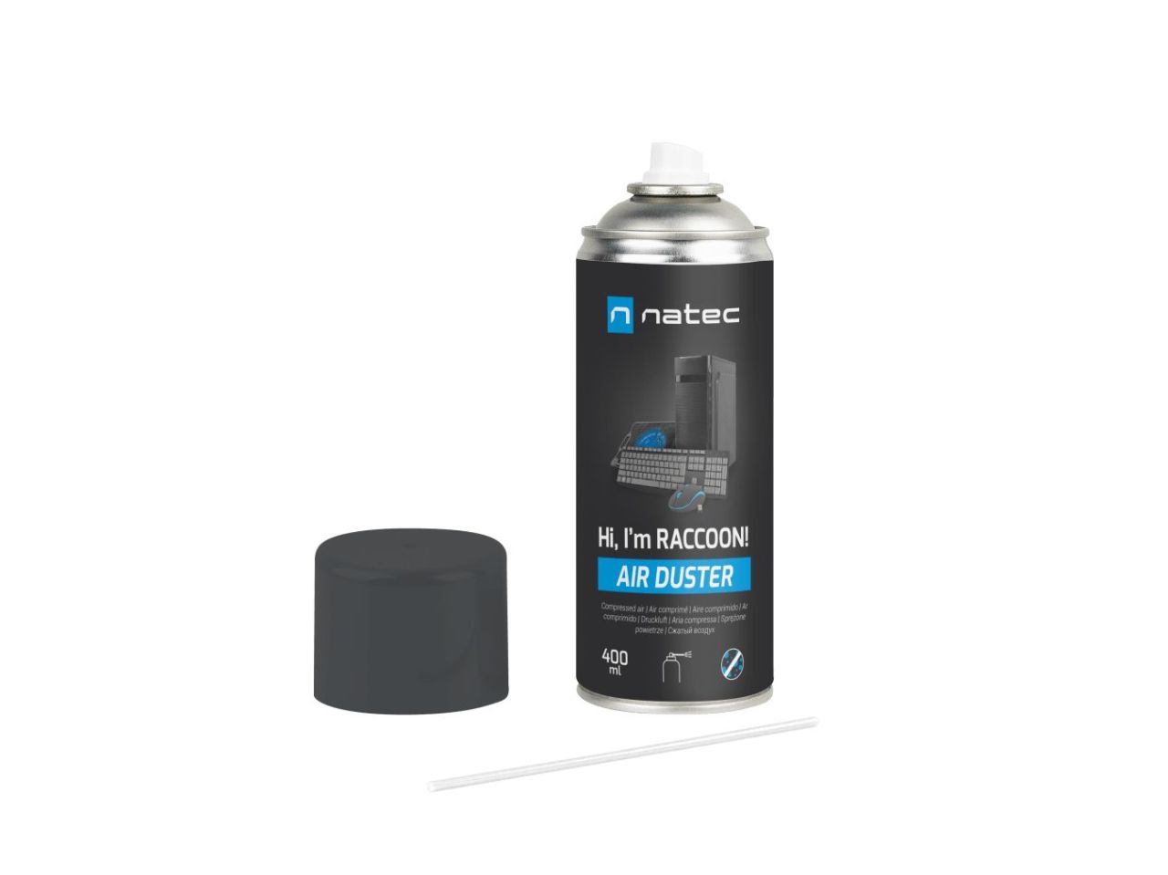 natec Raccoon 400 Sűrített Levegő 400ml