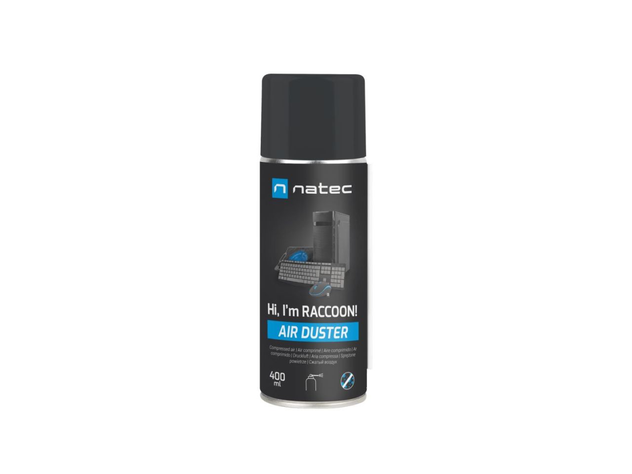 natec Raccoon 400 Sűrített Levegő 400ml