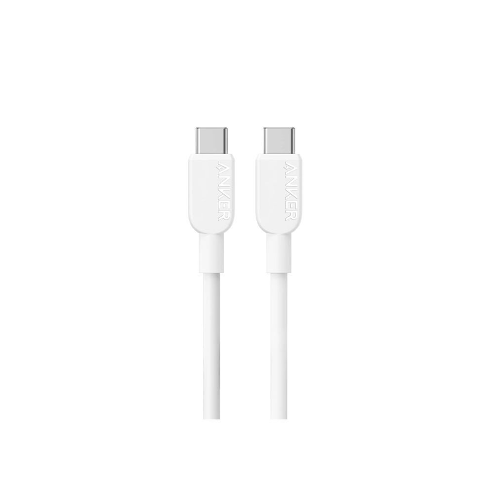 ANKER USB-C to USB-C Charging Cable 0,9m 240W White ANKER USB-C to USB-C Charging Cable 0,9m 240W White