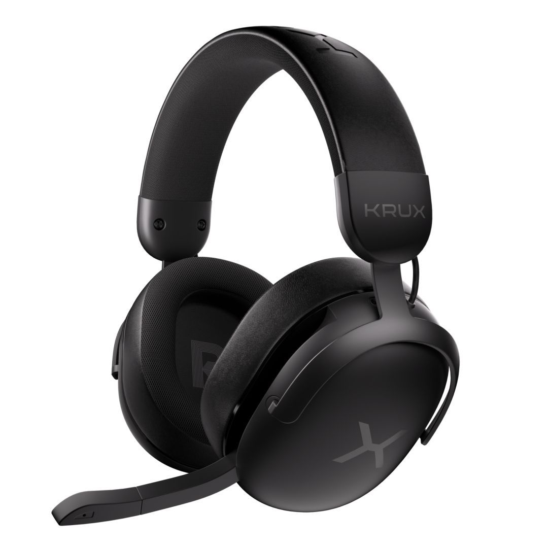 KRUX Clapz Pro Wireless Bluetooth Headset Black KRUX Clapz Pro Wireless Bluetooth Headset Black