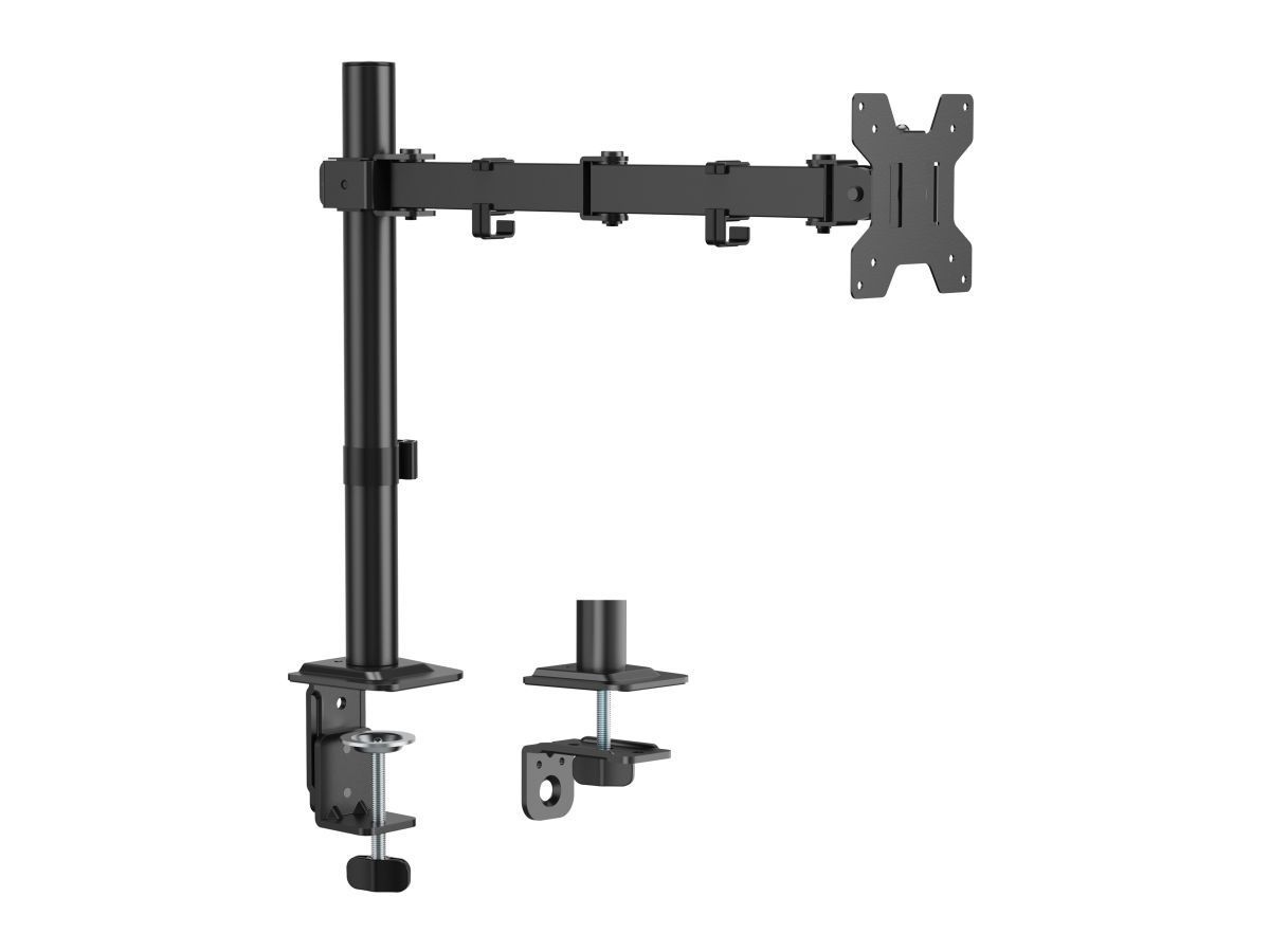 EQuip Articulating Monitor Desk Mount 17"-32" Black EQuip Articulating Monitor Desk Mount 17"-32" Black