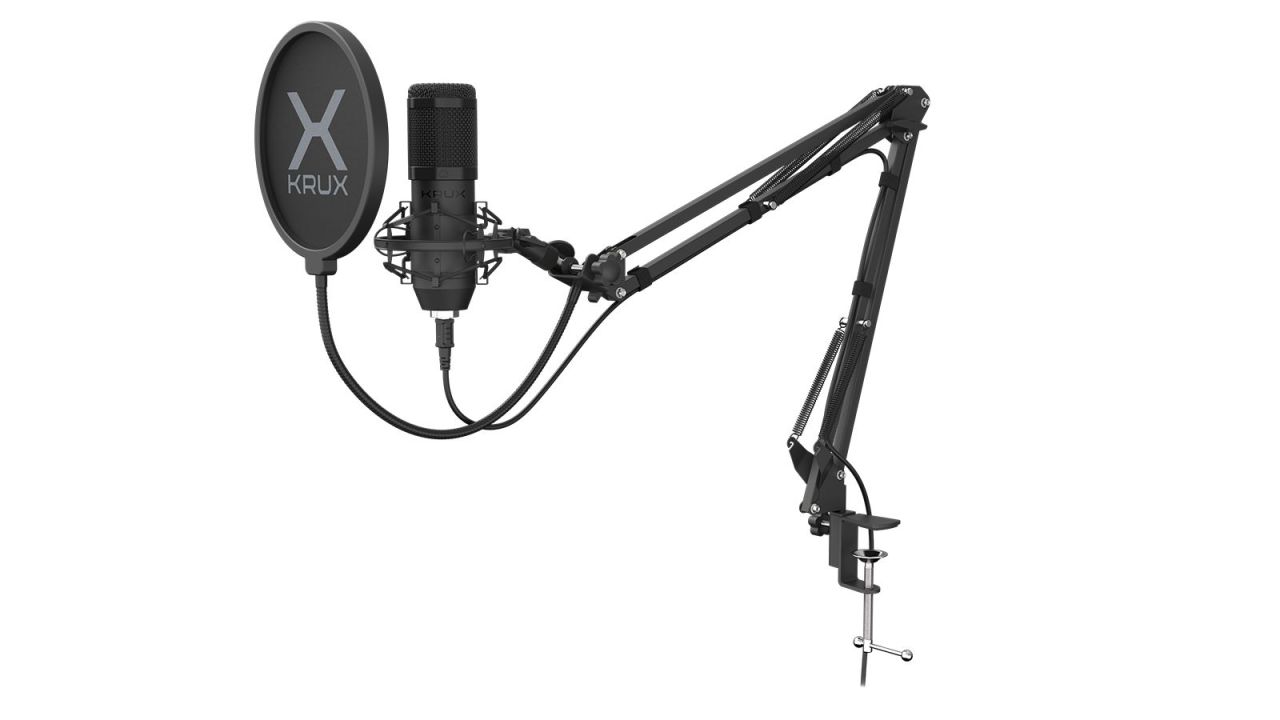 KRUX Edis 1000 Microphone Black KRUX Edis 1000 Microphone Black