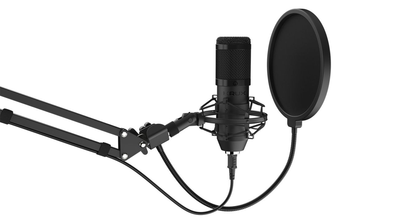 KRUX Edis 1000 Microphone Black KRUX Edis 1000 Microphone Black