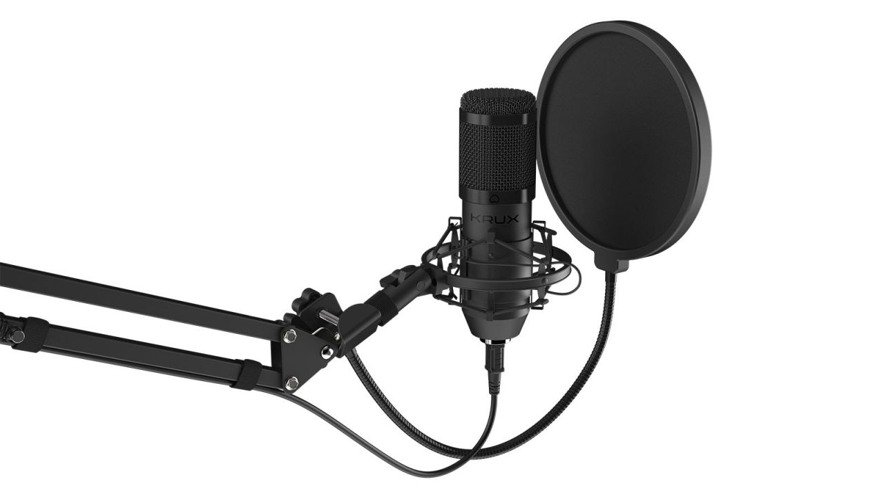 KRUX Edis 1000 Microphone Black KRUX Edis 1000 Microphone Black