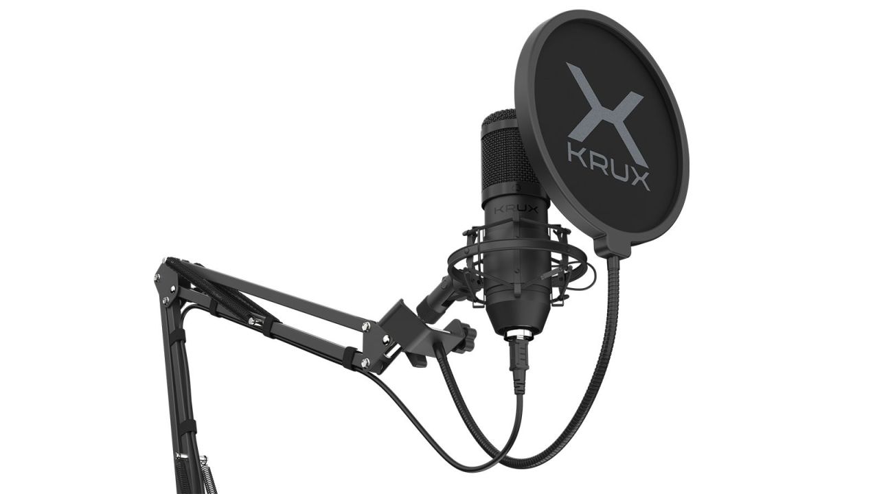 KRUX Edis 1000 Microphone Black KRUX Edis 1000 Microphone Black