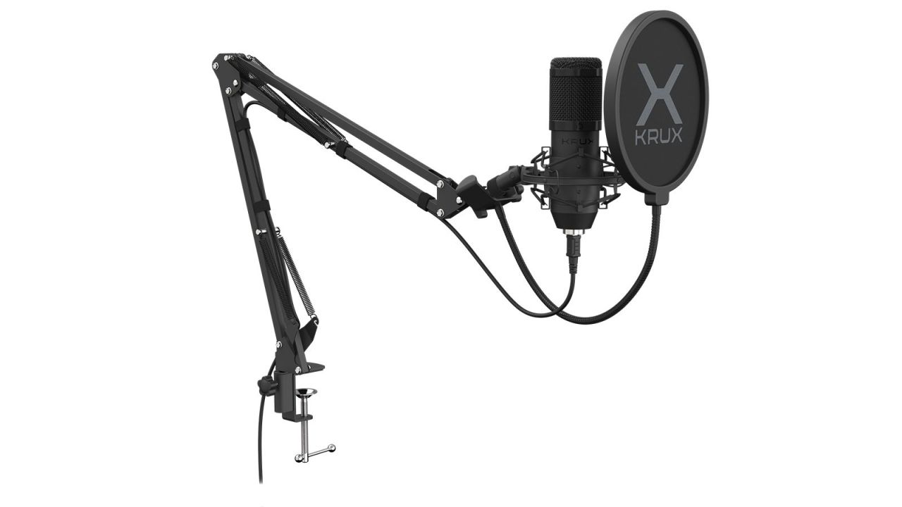 KRUX Edis 1000 Microphone Black KRUX Edis 1000 Microphone Black